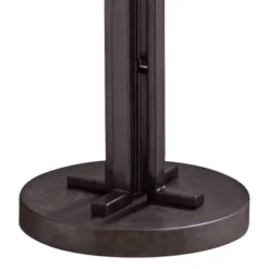 Franklin Iron Works Tristan Modern Floor Lamp 64" Tall Deep Bronze Metal Sheer Outer Linen Inner Double Drum Shade For Living Room Bedroom Office Home -Home Decoration Store GUEST 022e40cf 9478 44f8 9630 9a45fd9b8eba