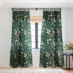 Emanuela Carratoni Meadow Flowers Theme Single Panel Sheer Window Curtain - Deny Designs -Home Decoration Store GUEST 02c201e4 5963 4170 ba9e 604371b750d2