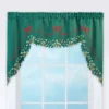 Collections Etc Holly Border Curtain Swag Holiday Valance 2 Collections Etc Holly Border Curtain Swag Holiday Valance -Home Decoration Store GUEST 035171be 1e92 4b74 9618 9c956b50637e
