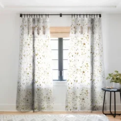 Nature Magick Metallic Gold Terrazzo Sparkle Single Panel Sheer Window Curtain - Deny Designs 13 Nature Magick Metallic Gold Terrazzo Sparkle Single Panel Sheer Window Curtain - Deny Designs -Home Decoration Store GUEST 0453ac65 f722 4626 9a35 3c9ead6f4673