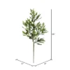Vickerman 26" Artificial Green Olive Leaf Spray. Includes 3 Sprays Per Pack. -Home Decoration Store GUEST 06a23bec 364c 4f4b 9e0a 12d870e8754a