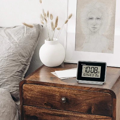 Seiko 4" Hudson Digital Everything Alarm Clock 5 Seiko 4" Hudson Digital Everything Alarm Clock - Image 3