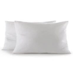 Cheer Collection Set Of 2 White Throw Pillows -Home Decoration Store GUEST 08c2076f af77 4b07 9519 042509cbb4e5