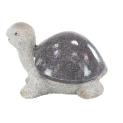 10" X 13" Magnesium Oxide Country Turtle Garden Sculpture White - Olivia & May -Home Decoration Store GUEST 0915f8ef bab3 4236 b6d8 494563170c11