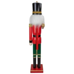 Northlight 36" Red And Green Christmas Nutcracker Soldier With Horn -Home Decoration Store GUEST 0a21d362 7b1a 4be5 a0b7 2d1b73399b95
