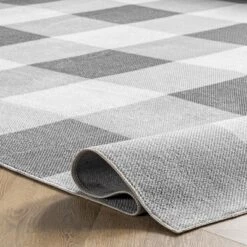 NuLOOM Lucy Machine Washable Farmhouse Buffalo Plaid Area Rug -Home Decoration Store GUEST 0a41da18 933a 48cb a34b 3bb3a058249e
