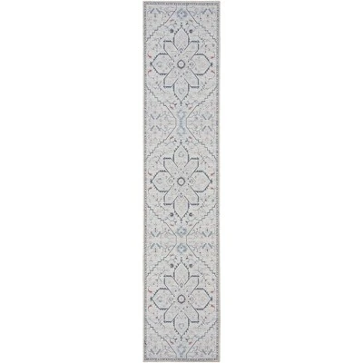 Nicole Curtis Machine Washable Series 1 Farmhouse Medallion Indoor Rug 14 Nicole Curtis Machine Washable Series 1 Farmhouse Medallion Indoor Rug - Image 12