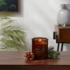9oz Lidded Amber Glass Jar Crackling Wooden Wick Fennel And Pine Candle - Threshold™ 2 9oz Lidded Amber Glass Jar Crackling Wooden Wick Fennel And Pine Candle - Threshold™ -Home Decoration Store GUEST 12b52490 9d00 4e2c 8c08 8dca32cfa8c6