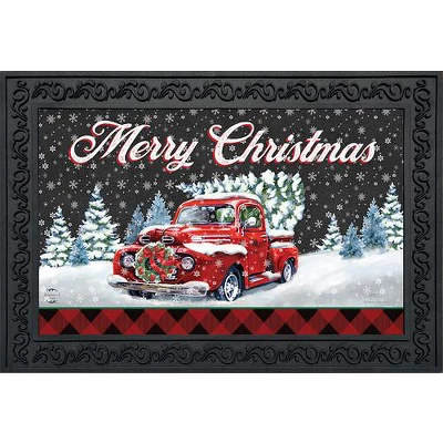 Briarwood Lane Merry Christmas Pickup Doormat Wreath Tree Indoor 3 Briarwood Lane Merry Christmas Pickup Doormat Wreath Tree Indoor