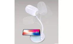 Link 3 In 1 LED Desk Lamp Wireless Charging With Bluetooth HD Music Speaker - Great For Bedrooms, Dorms, Offices And Man Caves -Home Decoration Store GUEST 18b9d7a4 bf5a 4da3 bf42 fb5f17df1c38