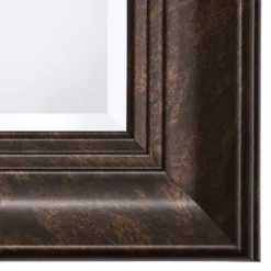 Decorative Wall Mirror With Beveled Edge Copper - Yosemite Home Decor