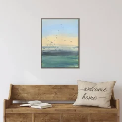 18" X 24" Soul Of The Ocean No.1 By Bronwyn Baker Framed Canvas Wall Art - Amanti Art -Home Decoration Store GUEST 1bf7e8a9 2808 487c 89cf b1ea221e0feb