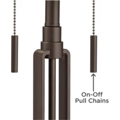 Franklin Iron Works Dayn Industrial Accent Table Lamps Set Of 2 23" High Bronze Metal LED Mesh Shade For Bedroom Living Room Bedside Nightstand Office -Home Decoration Store GUEST 1c5ac2ad 6a84 45cf 9852 ec495efd1916