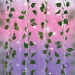 5' X 3.5' LED Vine Curtain String Lights Ombre - West & Arrow