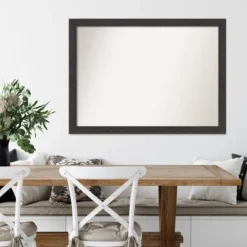 42" X 31" Non-Beveled Rustic Plank Espresso Narrow Wall Mirror - Amanti Art 14 42" X 31" Non-Beveled Rustic Plank Espresso Narrow Wall Mirror - Amanti Art -Home Decoration Store GUEST 1ff1d429 a553 4d0d 9b58 fd7a59ac2521