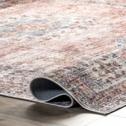 NuLOOM Desna Machine Washable Faded Vintage Area Rug -Home Decoration Store GUEST 21e2eb0e 9aa5 455d 98ff e3e3480fe3de