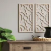 Set Of 2 Wood Lattice Wall Hanging Brown - Threshold™ 2 Set Of 2 Wood Lattice Wall Hanging Brown - Threshold™ -Home Decoration Store GUEST 2231e73a 544c 4da4 b78d 808a58d1cb7e