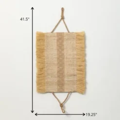 Sullivans Rattan Woven Fiber Wall Decor 41.5"H Brown -Home Decoration Store GUEST 22c33901 7235 4cf5 9aa7 241f94b4a65f