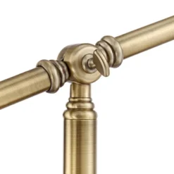 360 Lighting Dawson Traditional Pharmacy Floor Lamp 55" Tall Brass Metal Adjustable Boom Arm Dome Head For Living Room Reading Bedroom Office -Home Decoration Store GUEST 245ef522 985f 4b95 8f20 5bef126a822b