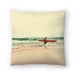 Surfer With Desc By Tanya Shumkina Throw Pillow - Americanflat -Home Decoration Store GUEST 250dd1a7 ad48 4468 b37d 268ae475c54f