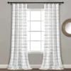 Home Boutique Ombre Stripe Yarn Dyed Cotton Window Curtain Panels Gray/Multi 40X84 Set -Home Decoration Store GUEST 26602d8e 31eb 4a45 a98f a07f06e0c48f