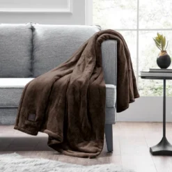 50"x60" Cozy Electric Throw Blanket - Brookstone -Home Decoration Store GUEST 26677f60 7253 40a1 84ef 496d448fb2ba