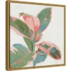 16" X 16" Pink Ficus I By Asia Jensen Framed Canvas Wall Art - Amanti Art -Home Decoration Store GUEST 26efa5b5 3cc2 4280 b502 10d7c27d522d