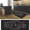 J&V TEXTILES 20" X 55" Oversized Cushioned Anti-Fatigue Kitchen Runner Mat (Rules Of The Kitchen) -Home Decoration Store GUEST 298d9173 aa4f 4ae2 a97b 42a0d1d9eedf