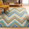 Blue/Multi Stripes Hooked Accent Rug - (2'3"x3'9") - Safavieh -Home Decoration Store GUEST 2ba886b5 54e1 47e2 85fa 86c726d99074