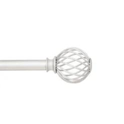 Kenney Fast Fit Easy Install Swindell 5/8" Decorative Window Curtain Rod -Home Decoration Store GUEST 2cc35517 e8c3 4875 ac4c f90c92c12ecc