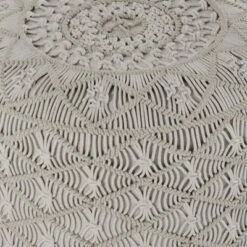 Emile Round Macrame Pouf - WyndenHall -Home Decoration Store GUEST 2f20b0e6 d3c9 4b50 9991 23efd6a67e6e