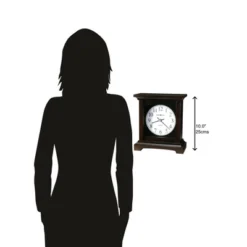 Howard Miller 630246 Howard Miller Urban Mantel Ii Mantel Clock 630246 Black Coffee -Home Decoration Store GUEST 2f67371d 5914 4259 9b4b 0debbbf32bd1