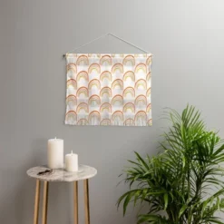 Alison Janssen Rainbow Power Fiber Wall Hanging - Society6