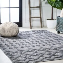 Peralta Moroccan Diamond Indoor/Outdoor Area Rug - JONATHAN Y -Home Decoration Store GUEST 31e5abd9 6d9d 4abd a7f9 4d5763845ba3