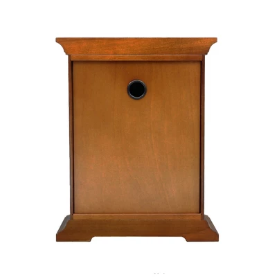 Seiko Baron Pendulum Chime Mantel Clock - Brown 3 Seiko Baron Pendulum Chime Mantel Clock - Brown