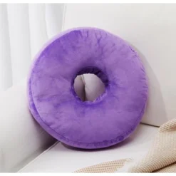 Cheer Collection 16" Round Donut Shaped Throw Pillow -Home Decoration Store GUEST 346d3402 f616 46b7 aee0 9c150baae6fb
