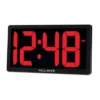 AcuRite 10" Digital Led Table Clock Red -Home Decoration Store GUEST 34cf838c 6f97 4a00 99db af32ee7276a5