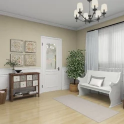 Metal Fleur De Lis Embossed Wall Decor Set Of 4 Brass - Olivia & May