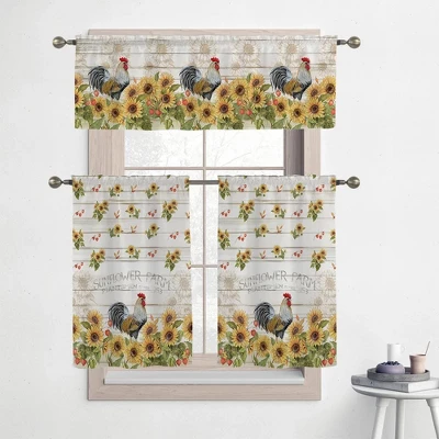 Laural Home Sunflower Farm Kitchen 3-Pc. Kitchen Tier Set 3 Laural Home Sunflower Farm Kitchen 3-Pc. Kitchen Tier Set