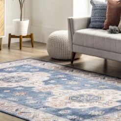 NuLOOM Norma Machine Washable Traditional Medallion Area Rug -Home Decoration Store GUEST 3697038a 1fd9 4f4a 8958 78c5405179da