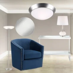 Possini Euro Design Meridian Light Blaster Modern Torchiere Floor Lamp 72" Tall Brushed Nickel LED Frosted Glass Shade For Living Room Bedroom Office -Home Decoration Store GUEST 372d3ad7 3758 4881 aa78 02d2c36a0cf0