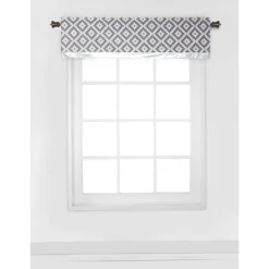 Bacati - Love Grey/Silver Window Valance -Home Decoration Store GUEST 3a44ba56 8397 4bf7 b3ed cddfa884f319