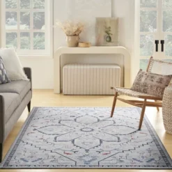 Nicole Curtis Machine Washable Series 1 Farmhouse Medallion Indoor Rug 22 Nicole Curtis Machine Washable Series 1 Farmhouse Medallion Indoor Rug -Home Decoration Store GUEST 3b42dcc3 e006 4a53 80bd c628316ab55c