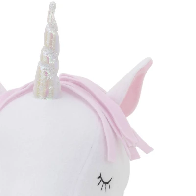 Little Love By NoJo Plush Head Nursery Wall Décor - Unicorn 4 Little Love By NoJo Plush Head Nursery Wall Décor - Unicorn - Image 2