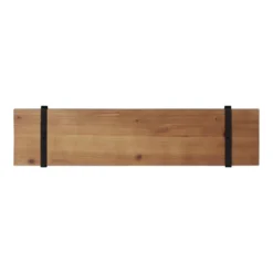 38" Soloman Wooden Shelf With Metal Brackets - Kate & Laurel All Things Decor -Home Decoration Store GUEST 3f756348 ac69 4780 b64a 0d6cc63e4ecd