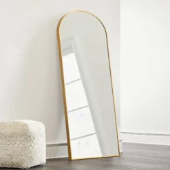 Muse Oversize Floor Mirror,Arch Full Length Mirror With Aluminum Alloy Framed Full Length Mirror For Hanging Or Standing-The Pop Home -Home Decoration Store GUEST 3f91db73 8693 4a0b b6ab a28554bfd8c6