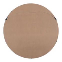 24" Wheeler Round Wall Mirror White - Kate & Laurel All Things Decor -Home Decoration Store GUEST 408cfdb1 c906 412b b104 0312786c8d2a