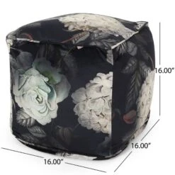 Reigle Traditional Medium Fabric Cube Pouf - Christopher Knight Home 21 Reigle Traditional Medium Fabric Cube Pouf - Christopher Knight Home -Home Decoration Store GUEST 40cbb6aa 5820 48a0 b8b2 000f6430a478