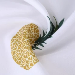 Trinity Pineapple Tier Curtains 24 Inches Length For Kitchen Bathroom Window -Home Decoration Store GUEST 40db5f03 4f13 407e a078 85781465c664