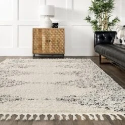NuLOOM Bria Moroccan Diamond Tassel Area Rug -Home Decoration Store GUEST 42722046 6824 4c87 8280 91a0091bc022